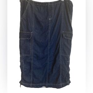 Almost Famous Indigo Denim Skirt